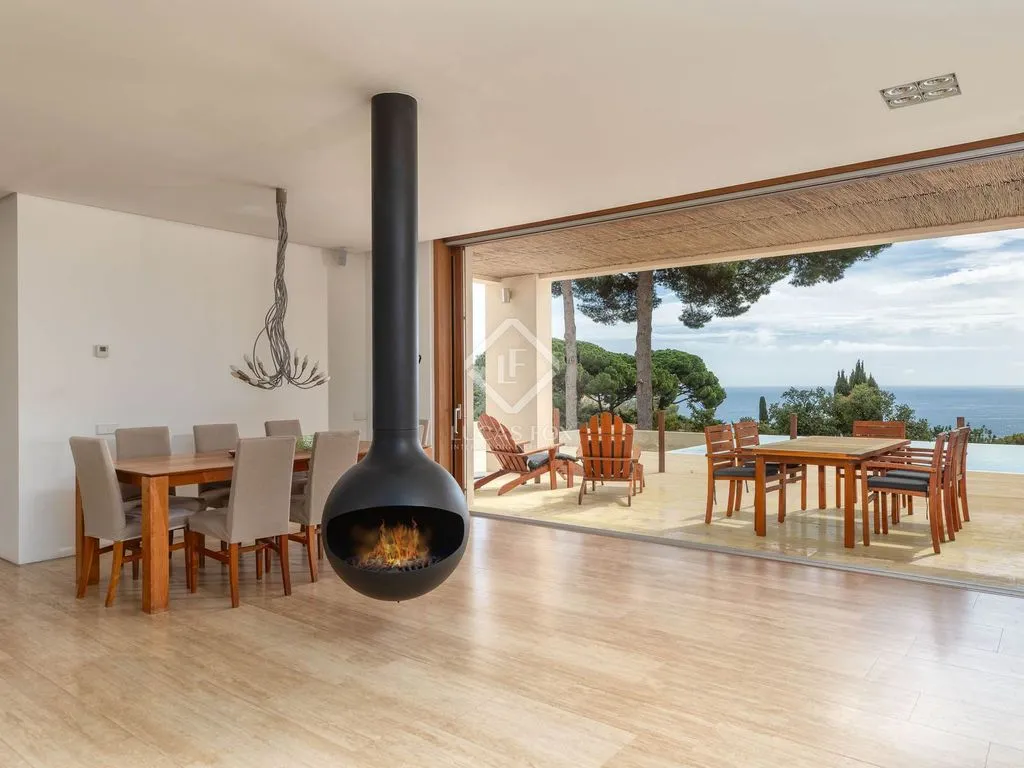 Séjour - Architectural Villa with Sea View in Aiguablava