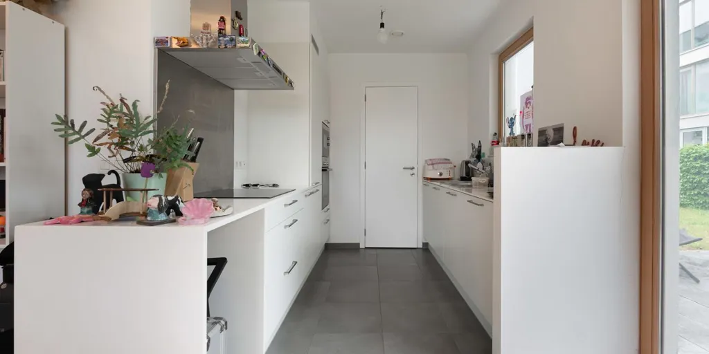 Köök - Modern Apartment with Garden in Ukkel