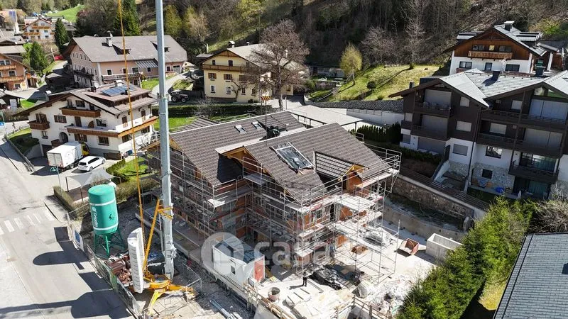 Vue aérienne - Modern Studio with Mountain View in Dobbiaco