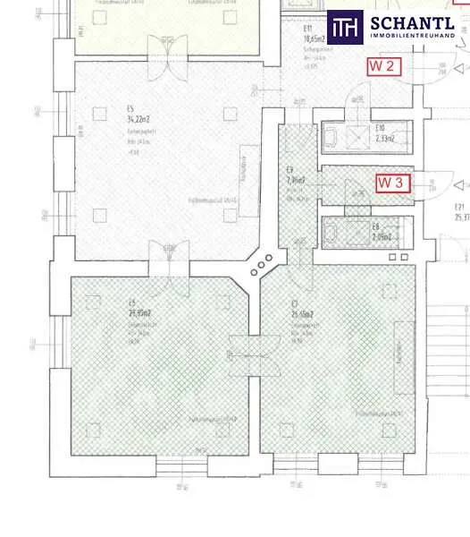 Plan - Two Rented Apartments in Central Graz