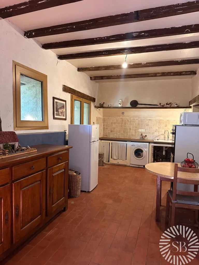 Kitchen - Authentic Mas with Large Garden in Noves