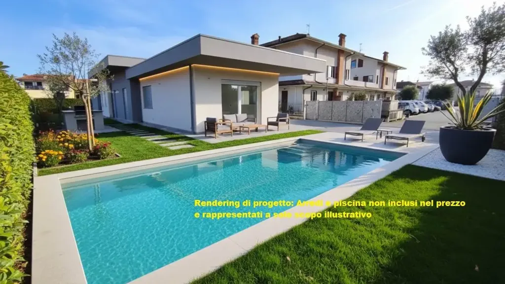 Bassein - Modern Villa with Private Garden in Filago