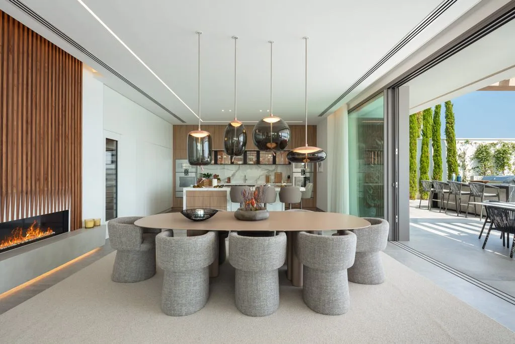 Salle à manger - Luxury Villa with Panoramic Sea Views in Benahavís