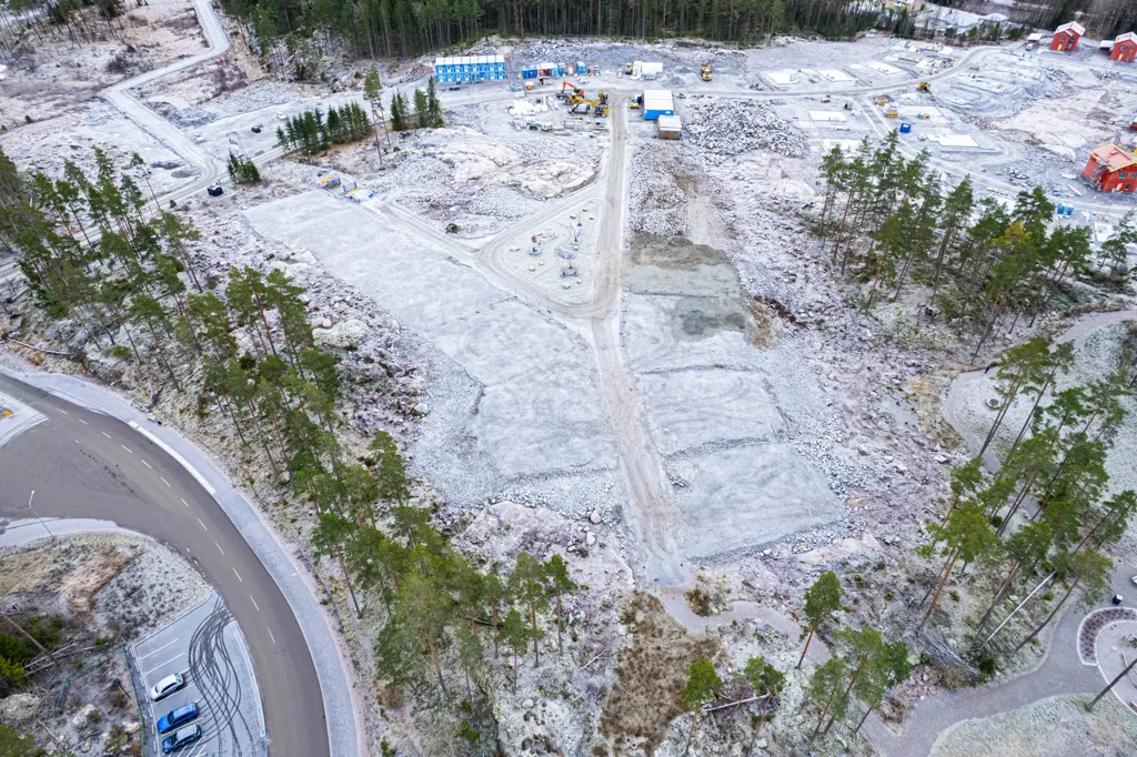 Vue aérienne - Plot with Panoramic View in Skölsta