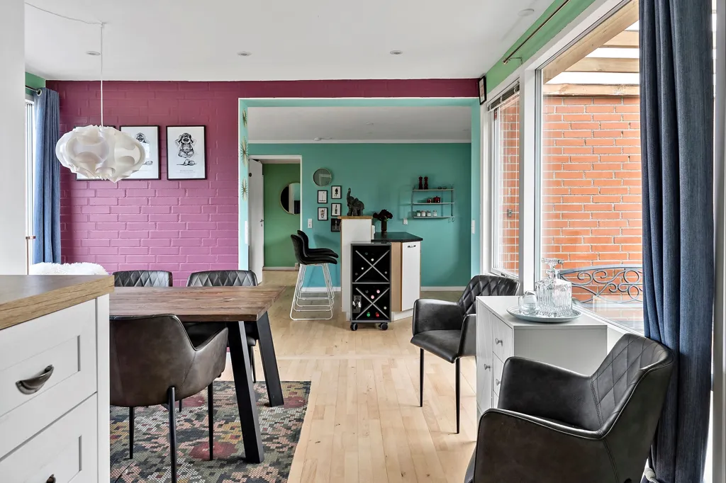 Sala da pranzo - Co-op Flat with Garden in Rønnede