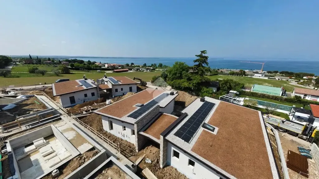 Vue aérienne - Modern Villa with Lake View in Lazise