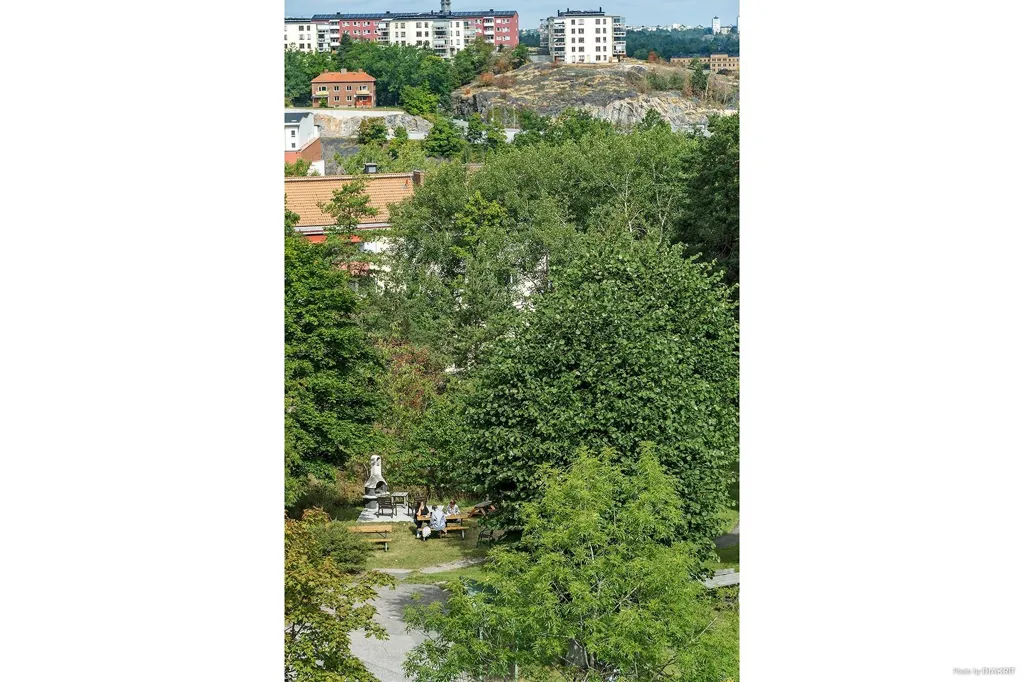 Õhuvaade - Semi-Detached Flat with Balcony in Finntorp