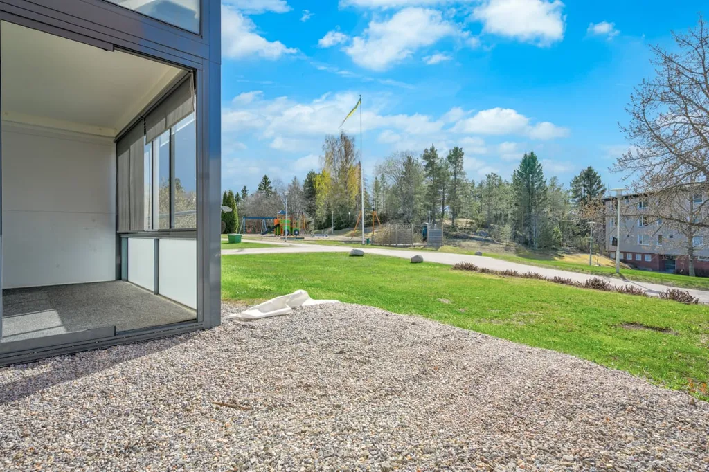 Terrasse - Modernised Flat with Glass Balcony in Sundsvall