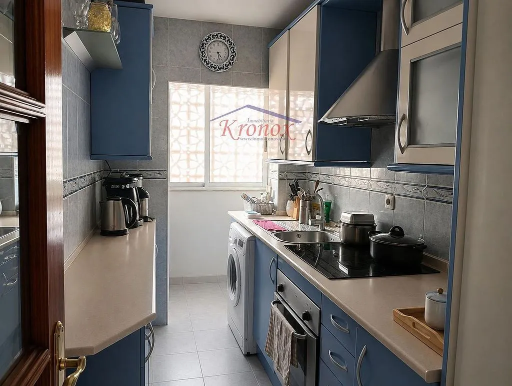 Köök - Reformed Flat with Terrace in Vallecas
