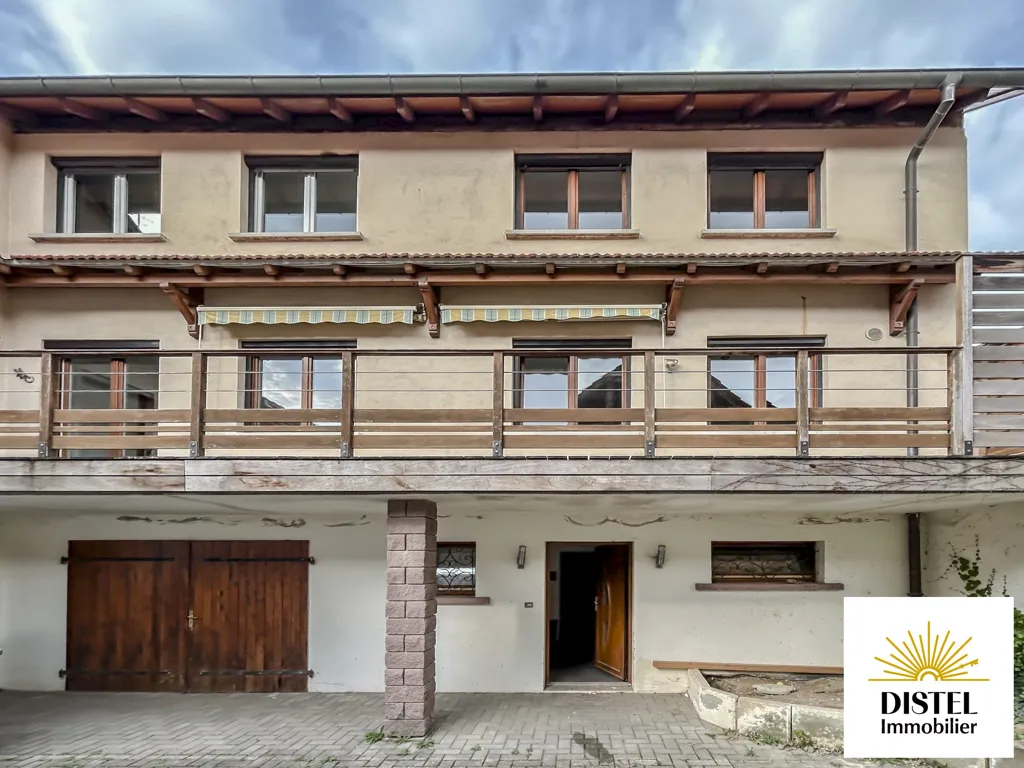 Extérieur - Maison de Ville avec Terrasse à Lampertheim