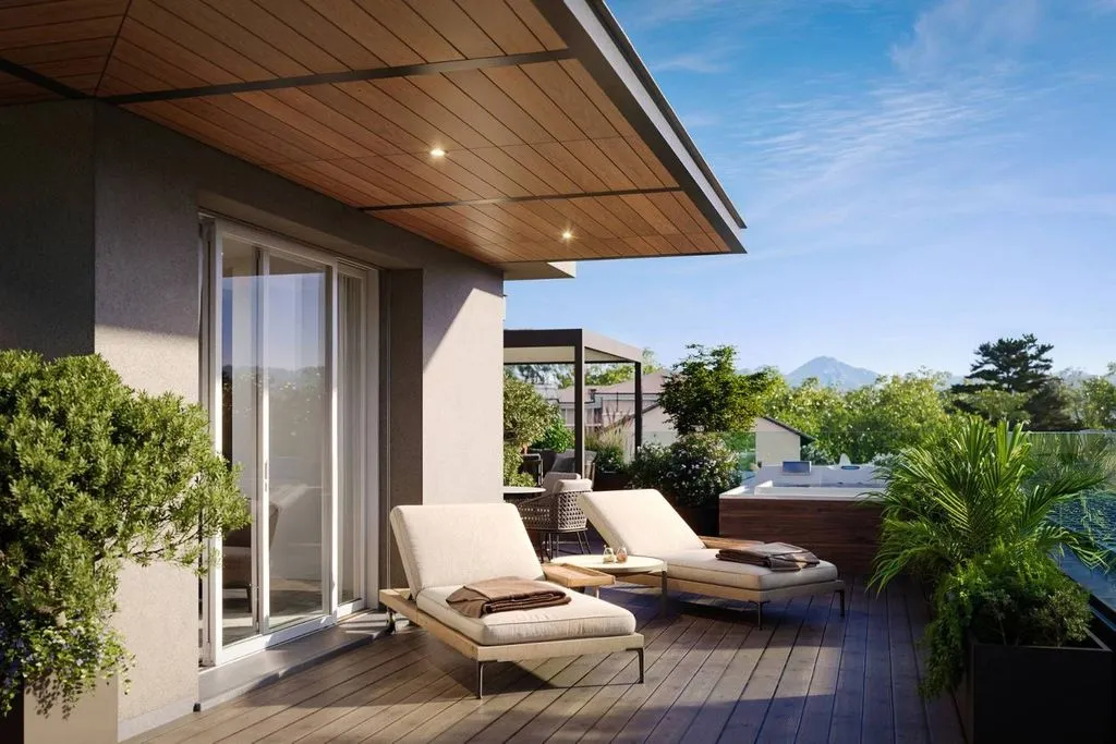 Terrasse - Luxury Penthouse with 360° View in Monza