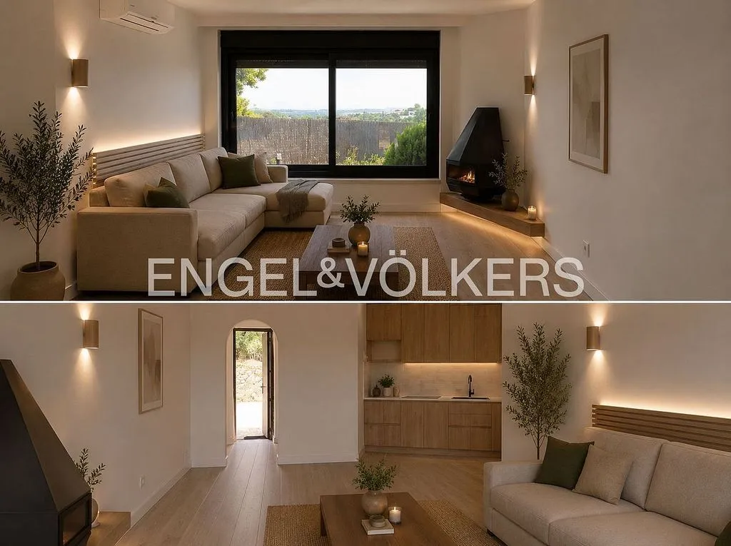 Séjour - Mediterranean Chalet with Pool in Ciudalcampo