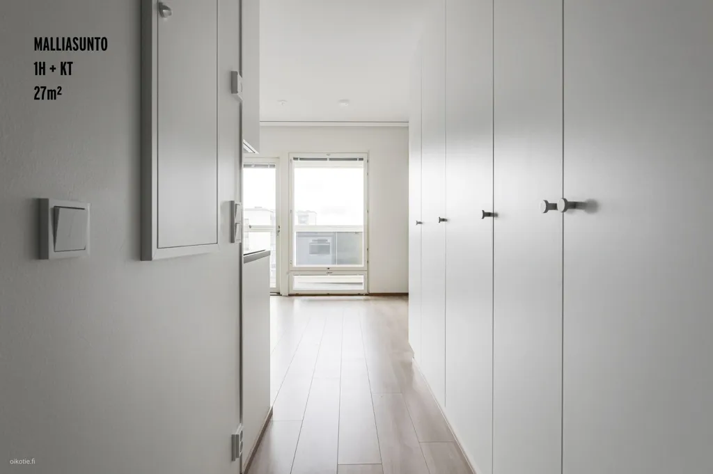 Esik - Modern Flat with Glazed Balcony in Kilo, Espoo