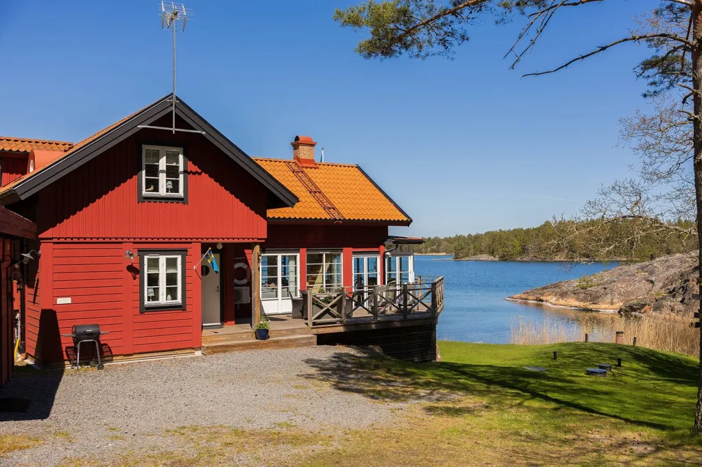 Esterno - Modern Holiday Home with Private Beach in Tjust
