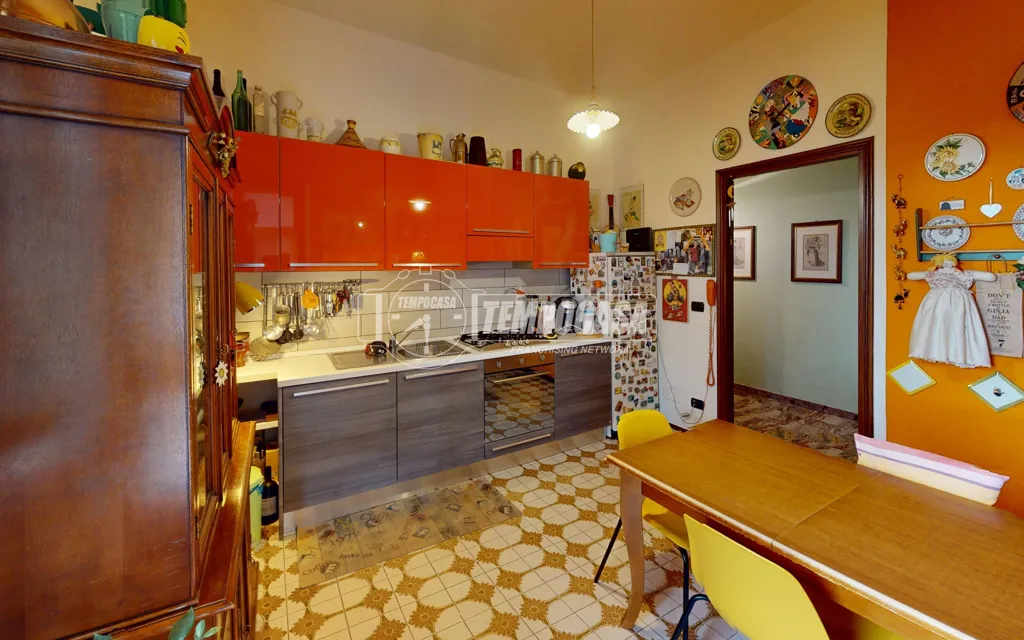 Cuisine - Spacious Apartment with Two Terraces in Favria