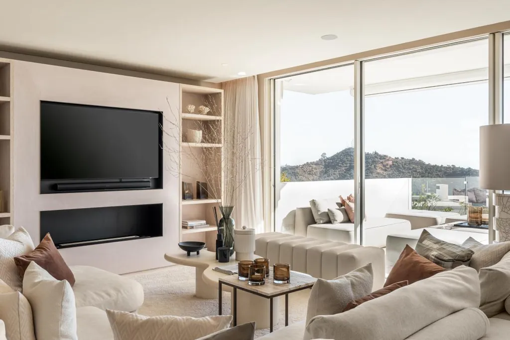 Soggiorno - Luxury Flat with Sea View in Ojén