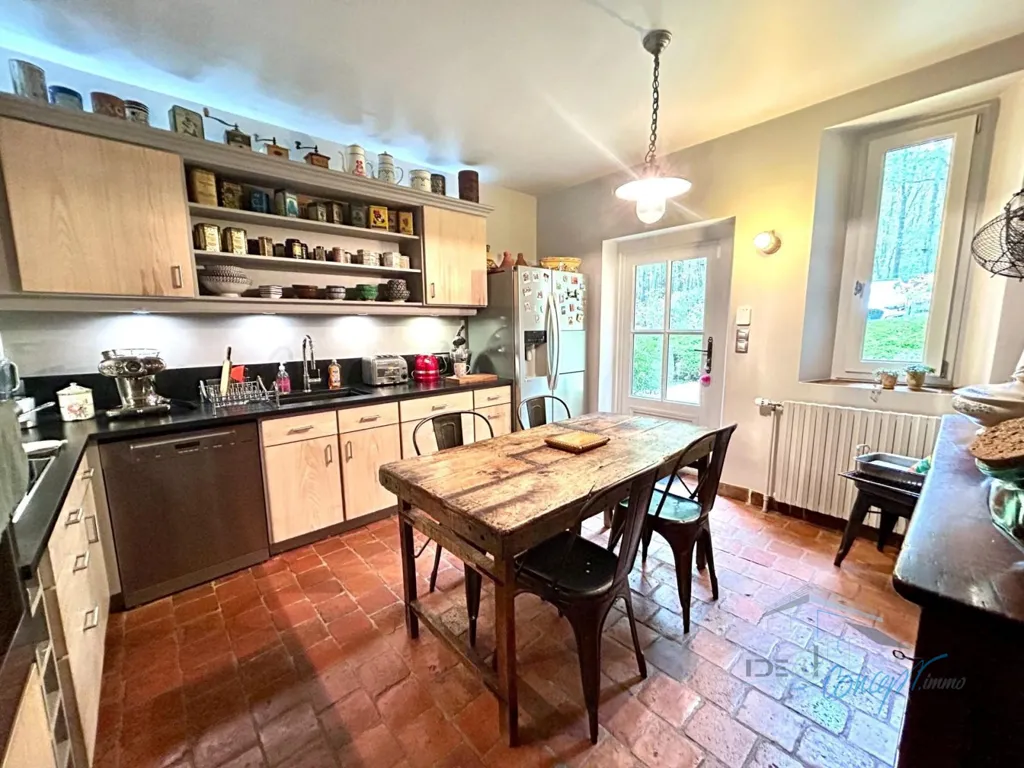 Köök - Charming House with Pool in Janville-sur-Juine