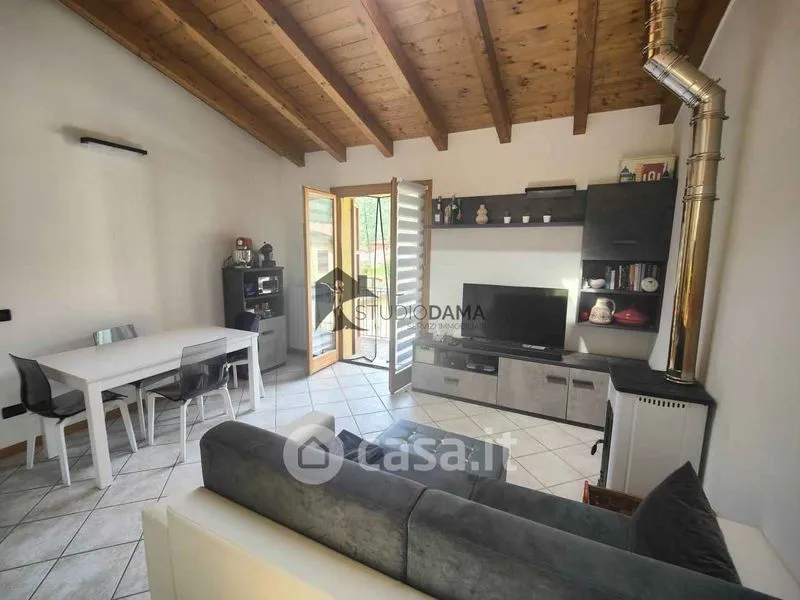 Soggiorno - Duplex with Terrace in Vobarno Centre