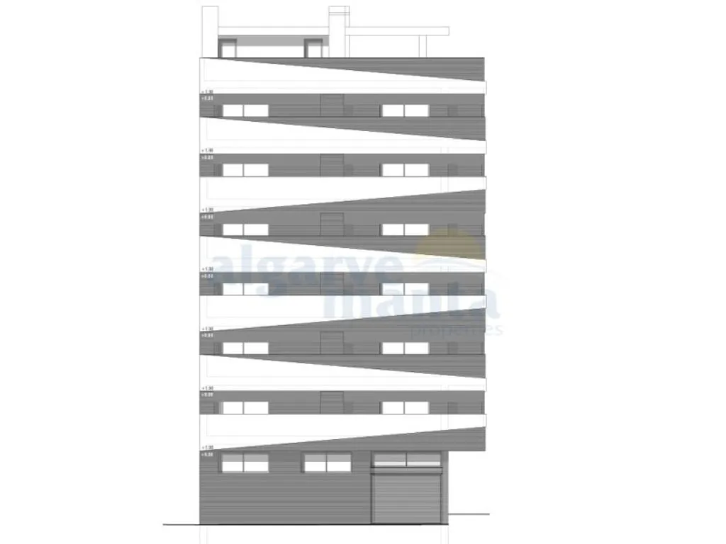 New 2-Bedroom Flat with Rooftop Pool in Monte Gordo