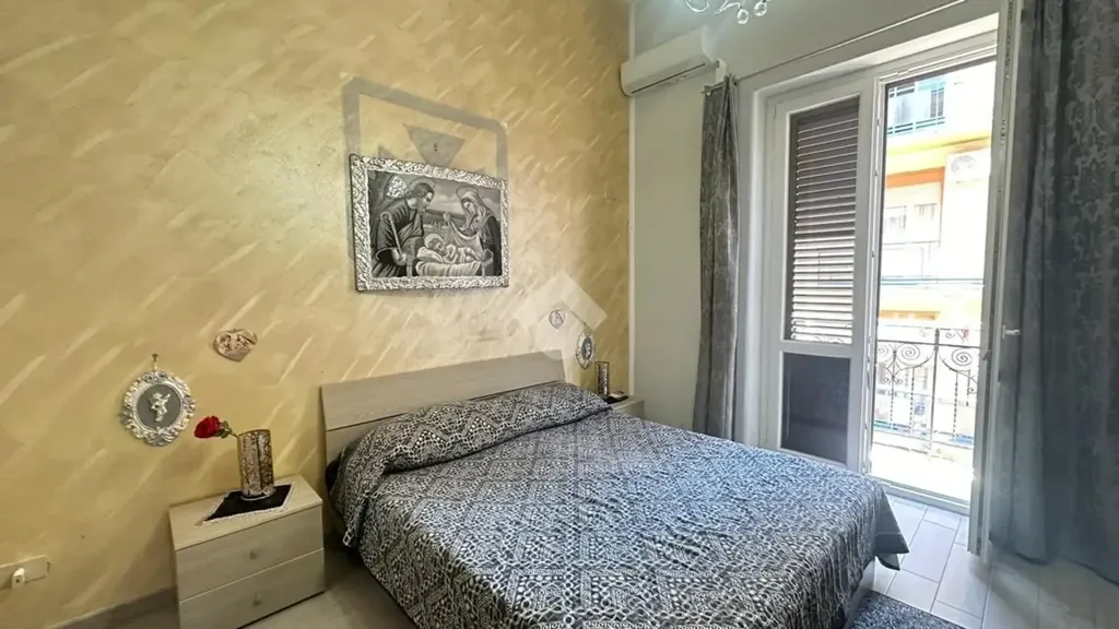 Bedrooms - Rustic Apartment with Balcony in Palermo
