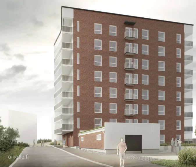Spacious One-Bedroom Flat with Balcony in Leppävaara