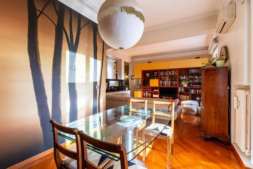 Söögituba - Luxury Flat with Balcony in Rome's Trieste