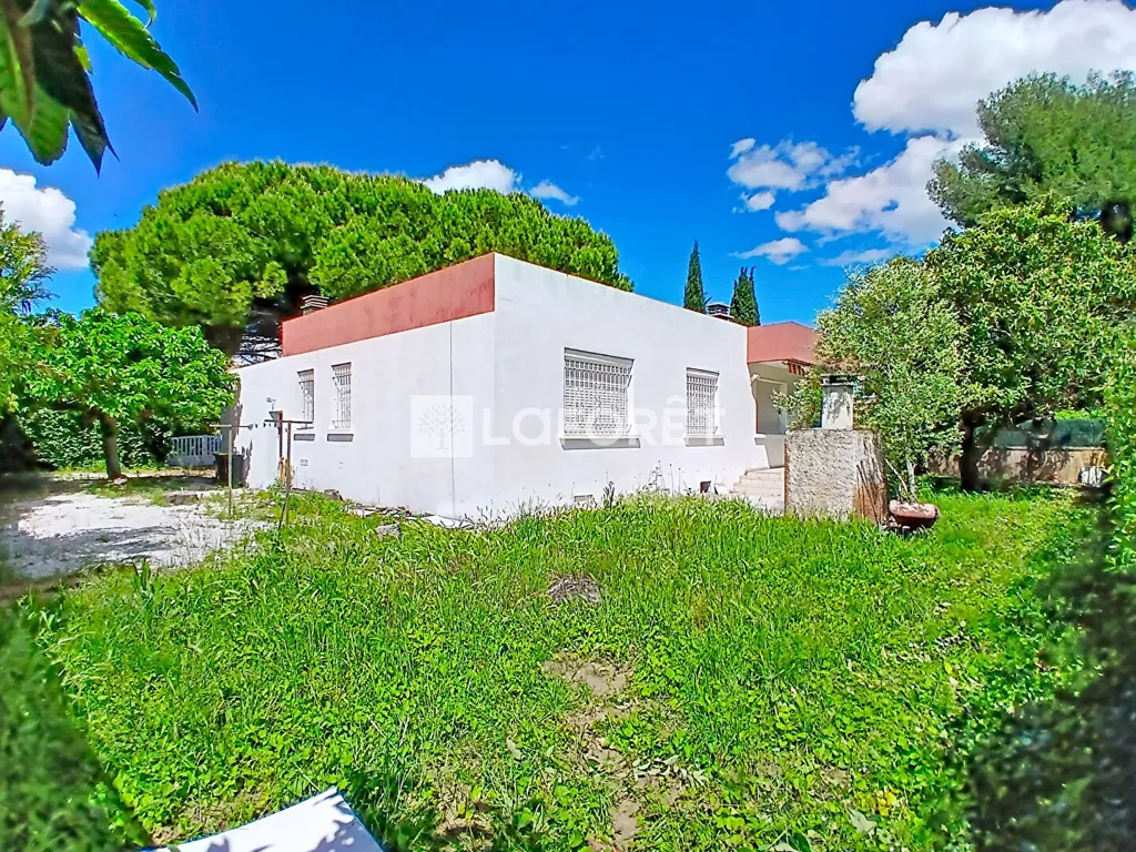 Jardin - Maison d'Architecte avec Garage à Lattes