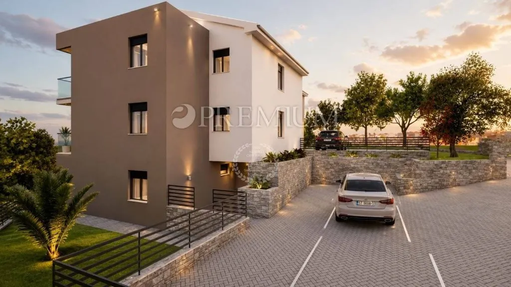 Extérieur - Two-Bedroom Apartment with Terrace in Omišalj Centre
