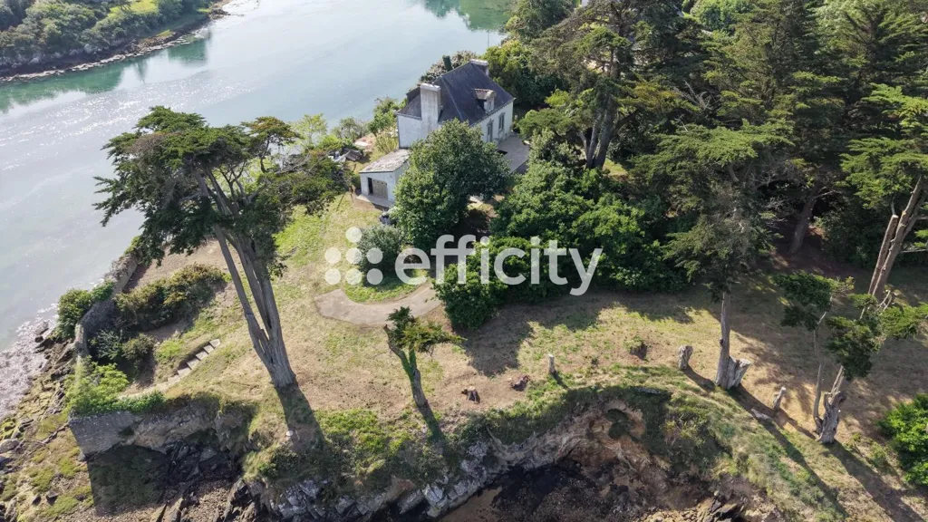 Õhuvaade - Character House with River View in Etel