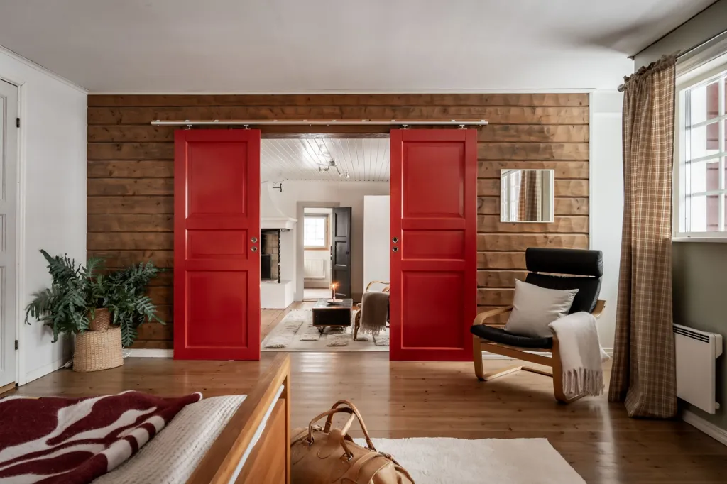 Chambres - Charming Two-Storey Villa with Lake View in Sandared