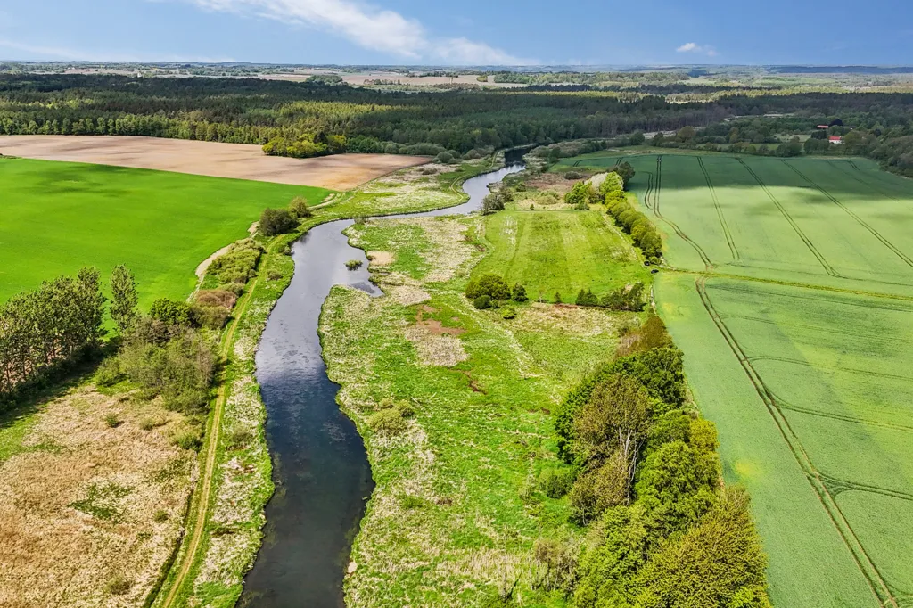 Vista aerea - Vacation Plot with 5G Coverage in Fårvang