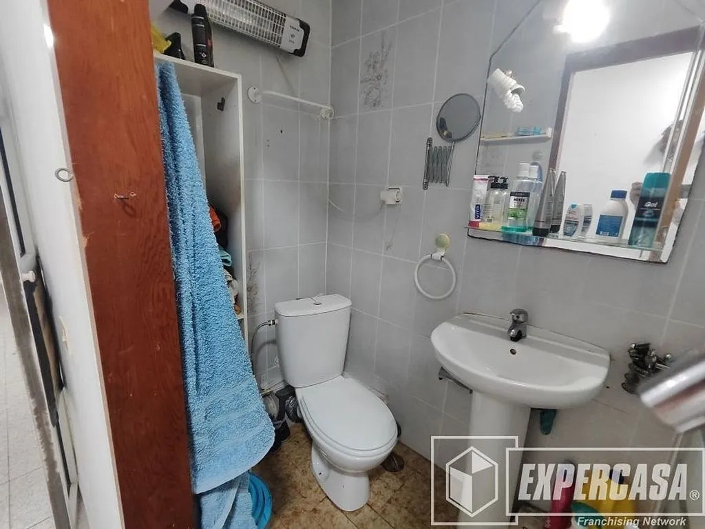 Salles de bain - 3-Bedroom Flat with Patio in Castellón Centre