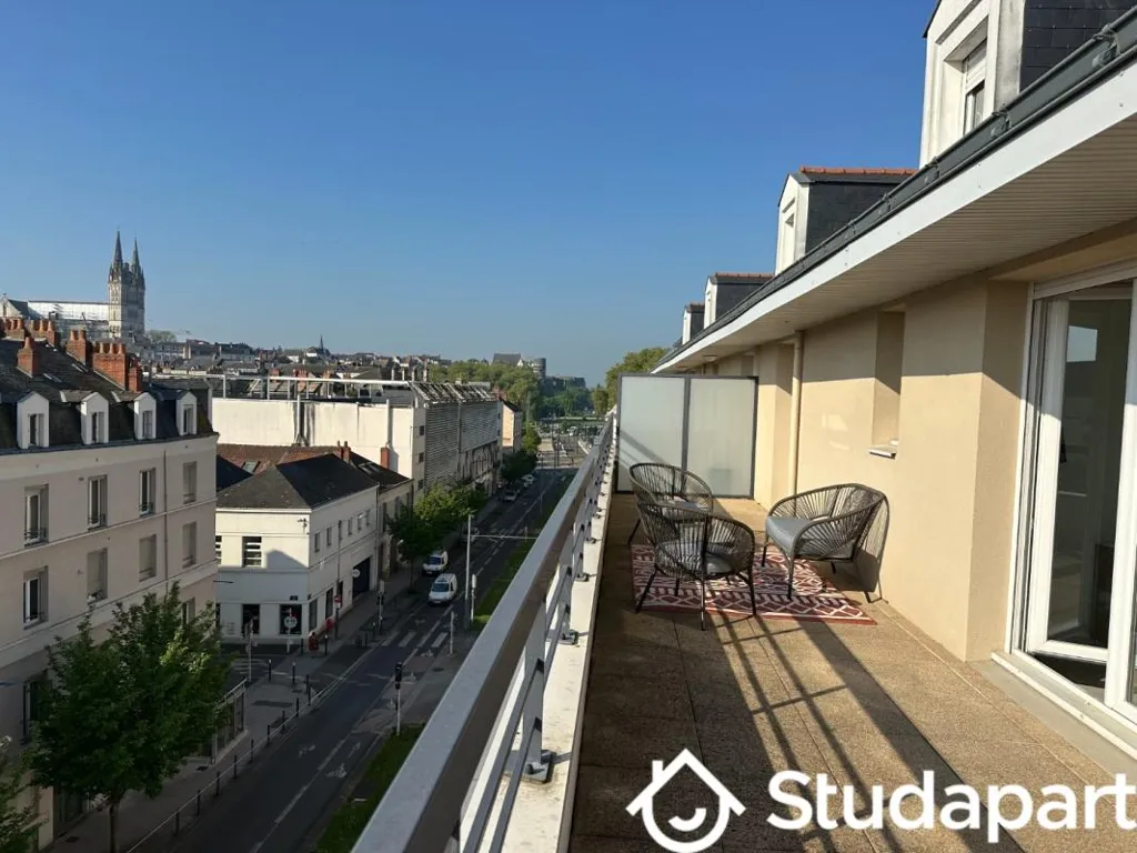 Balcon - Appartement Duplex avec Terrasse à Angers