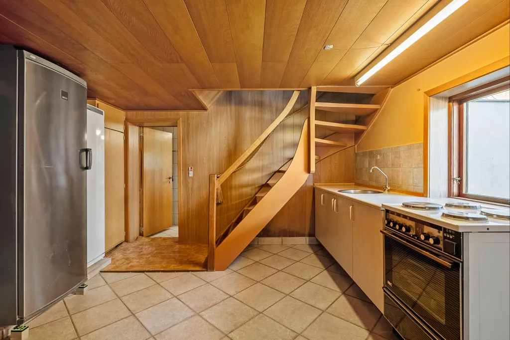 Köök - Spacious Villa in Rural Setting, Skalkendrupvej