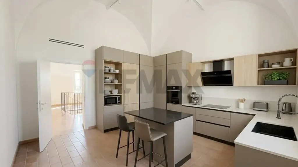 Köök - Rustic Duplex with Box in Novellara