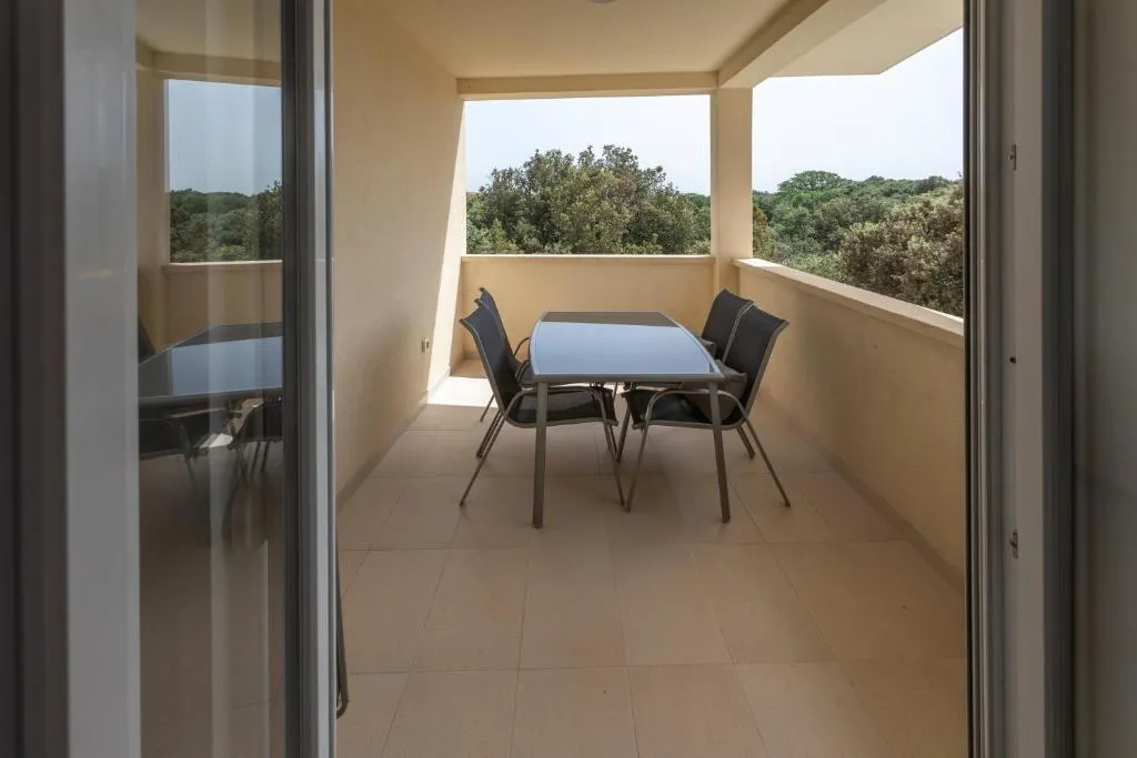 Balcony - Luxury Apartment with Sea View in Zaton, Nin