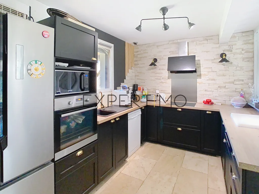 Kitchen - Cottage with Balcony near Caen