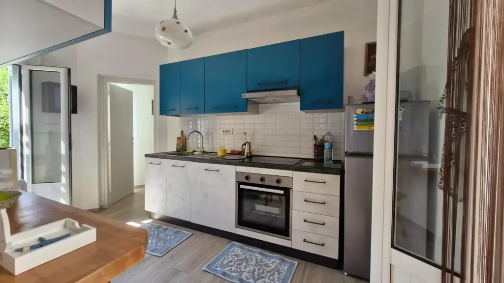 Cuisine - Semi-Detached House with Private Courtyard in Rio