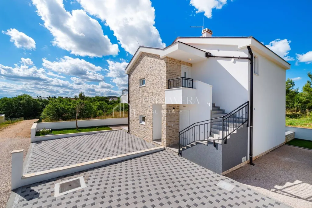 Exterior - Newly Built House with Sea View in Posedarje