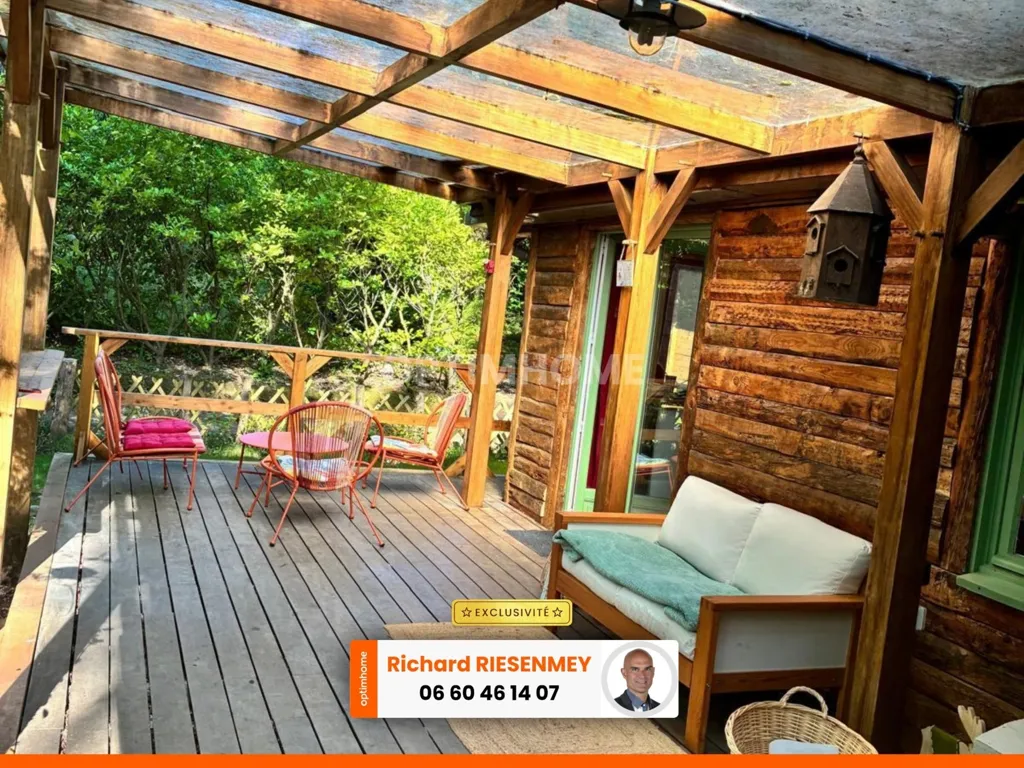 Terrass - Chalet with Terrace at Saint Chéron