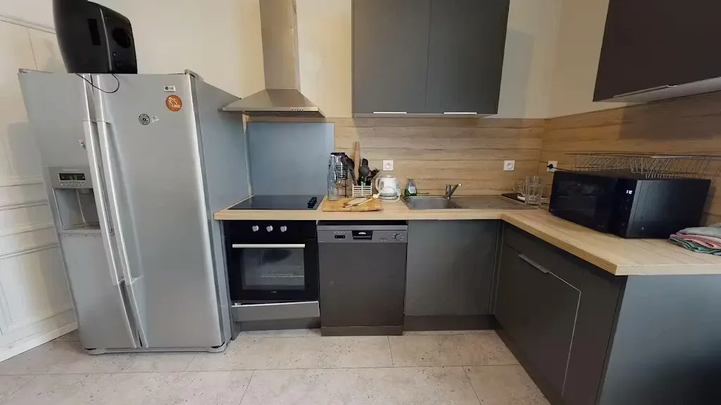 Cuisine - Appartement Meublé à Lille