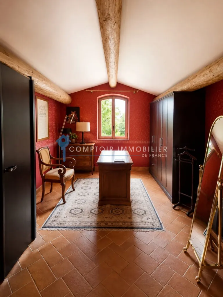 Office - Luxury House with Pool in Les Baux de Provence