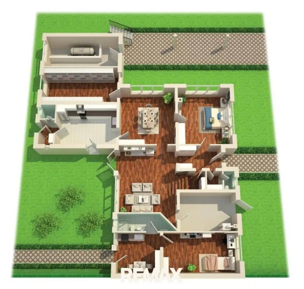 Plan - Multi-Unit House with Expansion Potential in Haschendorf