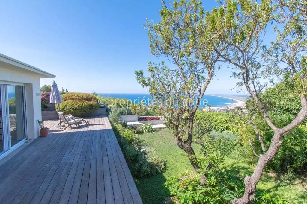 Terrace - Villa with Panoramic Sea View in Sète