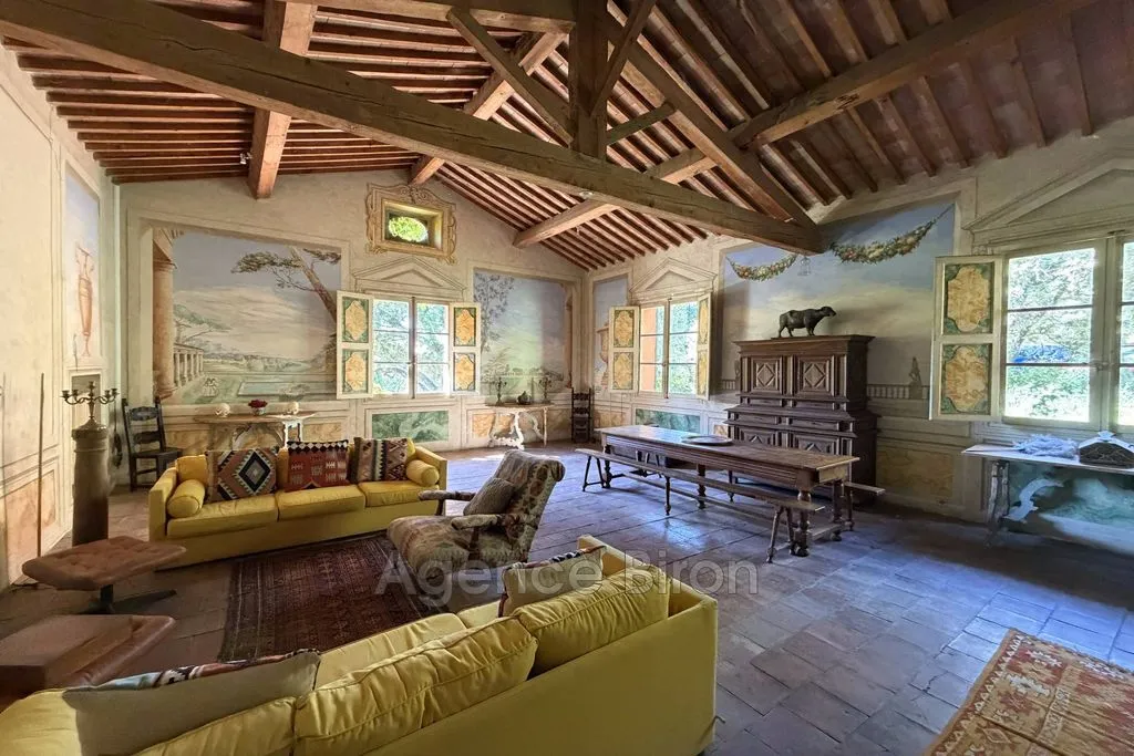 Soggiorno - 18th-Century Bastide with Pool in Aix-en-Provence