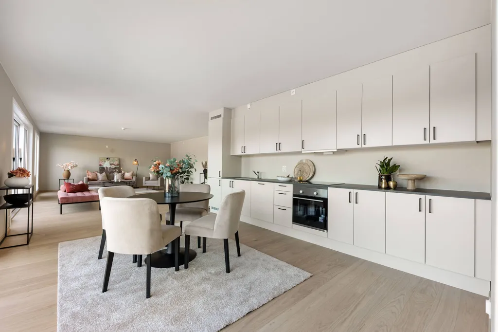 Cucina - Apartment with Sea View in Agnespassasjen