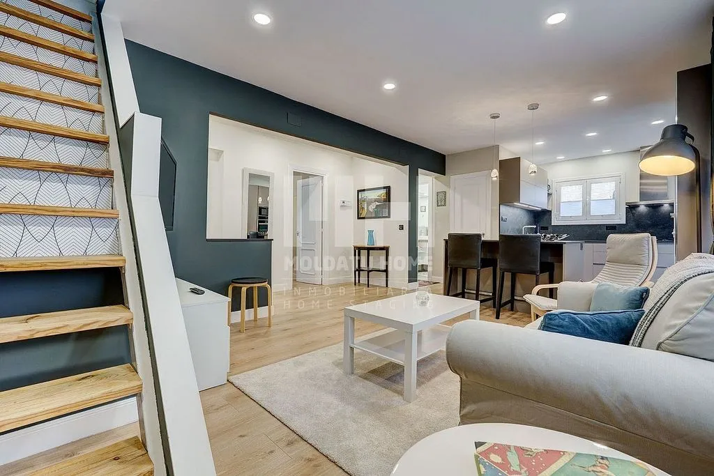 Soggiorno - Duplex with Terraces in Donostia's Old Quarter