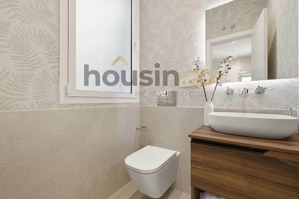 Salles de bain - Furnished Flat with Terrace in Salamanca