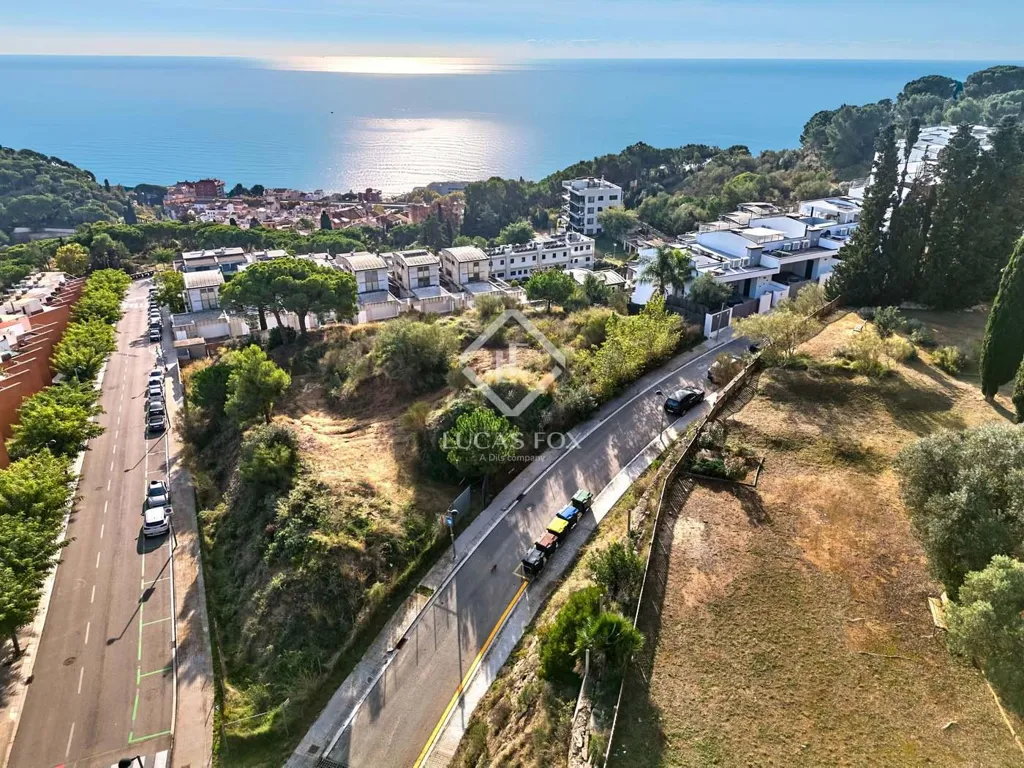 Vista aerea - Luxury Villa with Sea View in Caldes d'Estrac