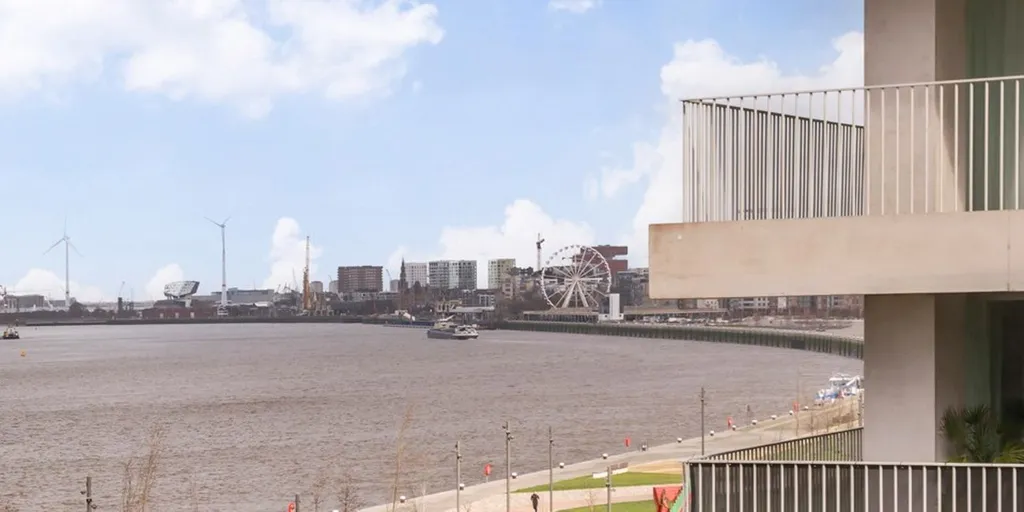 Terrass - Luxury Apartment with Scheldt View in Antwerp